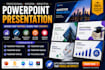 powerpoint presentation design slides redesign pitch deck sales presentation