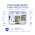 create a publisher ready hypercasual puzzle game prototype
