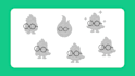 create character mascot rive, lottie animations web and app