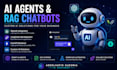 build custom ai agents, rag chatbots, and llm applications