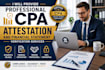 be professional CPA attestation and financial statement verification services