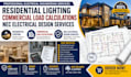residential lighting commercial load calculations nec electrical design services