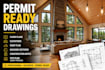 prepare permit ready residential drawings