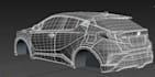 do automotive cad modeling bumper, diffuser, splitter, wing and widebody kit
