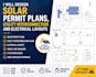 design solar permit plans, utility interconnection and electrical layouts