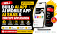build ai app ai mobile app ai saas and chatgpt application