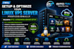 setup and optimize your linux vps server professionally