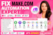 fix make com, made com, setup make com automation, make automation, make expert