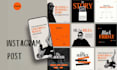 design canva social media post, poster, canva templates for instagram facebook