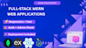 develop full stack mern web application with react nodejs mongodb