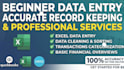 do accurate data entry and bank reconciliation