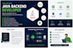 develop scalable java spring boot microservices applications