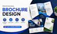 design business flyer, brochure, leaflet and pamphlet