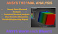 do ansys thermal analysis, heat transfer simulation