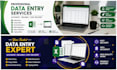 do accurate data entry, copy paste, excel and web research