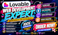 fix lovable ai website,saas mvp,lovable dev supabase,clone lovable to wordpress