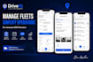develop a fleet management, realtime tracking, geofences, driver alerts app