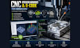 do cnc programming and g code for cnc machining projects, industrial design,