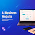 develop a modern responsive ai business website
