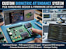 design custom biometric attendance system and pcb hardware
