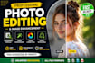 do professional photo editing and image enhancement