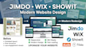 design jimdo website design jimdo website redesign duda showit tilda wix
