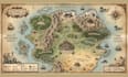 draw fantasy map, kingdom map city map, battle map, dnd map and rpg world map