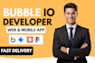 build bubble io website bubble mvp bubble web app bubble io developer