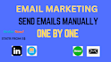 send 500 emails manually
