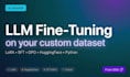 fine tune an open source llm on your custom dataset