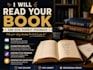 l read your book and give honest feedback