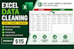 clean, sort and analyze excel spreadsheets
