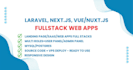 build laravel nextjs vuejs tailwind css websites