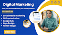 be your digital marketing manager and virtual assistant