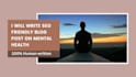write seo friendly blog post on mental health