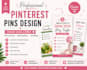 design professional pinterest pins using canva