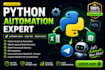 create custom python automation scripts for your business
