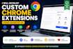 develop a professional chrome extension using manifest v3