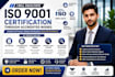 facilitate iso 9001 certification through accredited bodies