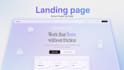 create a beautiful custom landing page