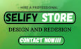 do sellfy website design and redesign sellfy store