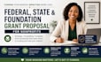 write federal state and foundation grant proposal for nonprofits