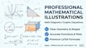 create accurate math diagrams, graphs, and mathematical illustrations