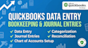 do accurate data entry and journal entries in quickbooks