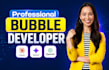 build bubble io website, bubble app and bubble mvp saas developer