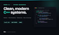 build fast, clean cpp systems, modules, and data structures