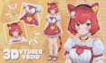 design and rig vtuber model 3d vtuber vroid  live 2d vtuber avatar vrchat avatar