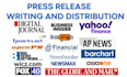 write and sumbit press release, pr distribution, crypto press release on yahoo