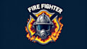 design a fire fighter department logo for your brand