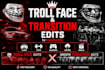 edit viral phonk, troll face and transition videos